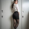 更衣室の女教師