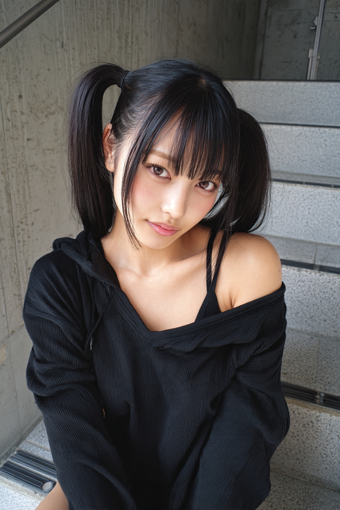 ツインテールの少女