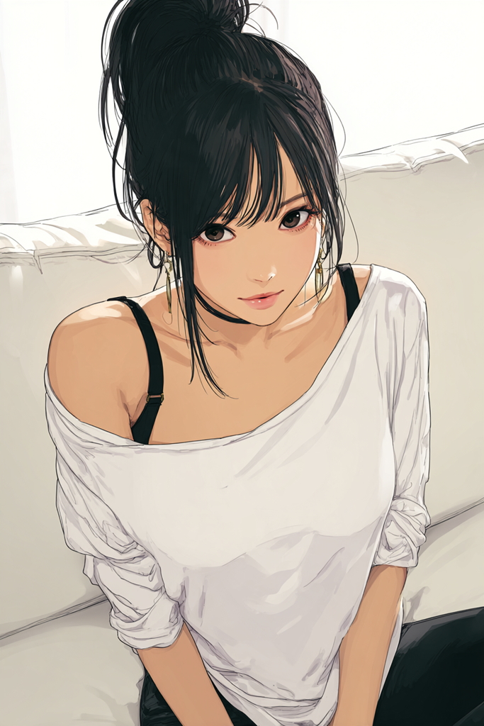 ポニテ女子
