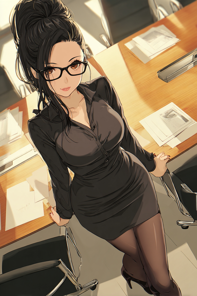 スーツ女子