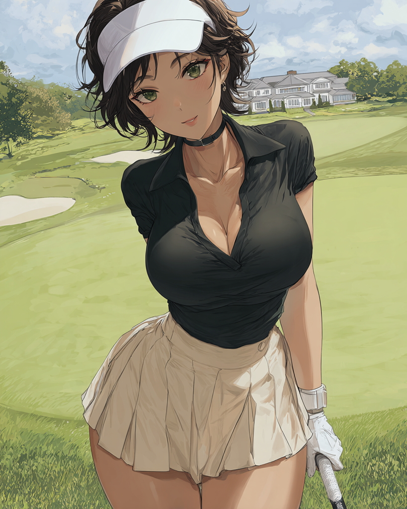 女性ゴルフ