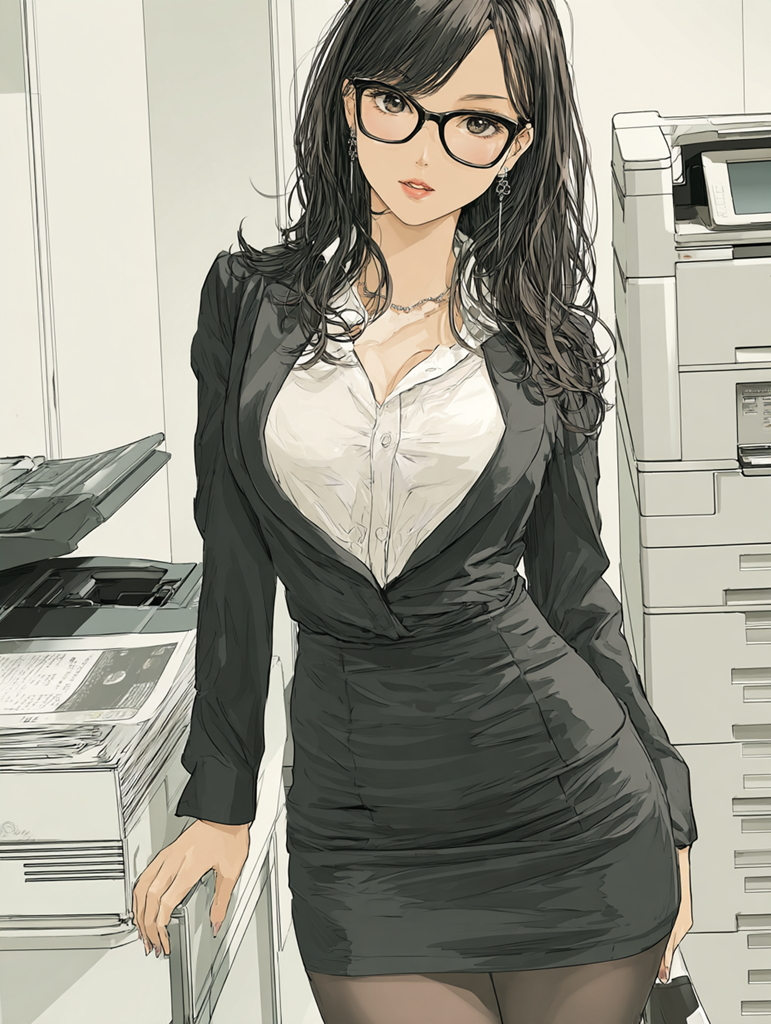 スーツ女子