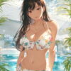 水着美女