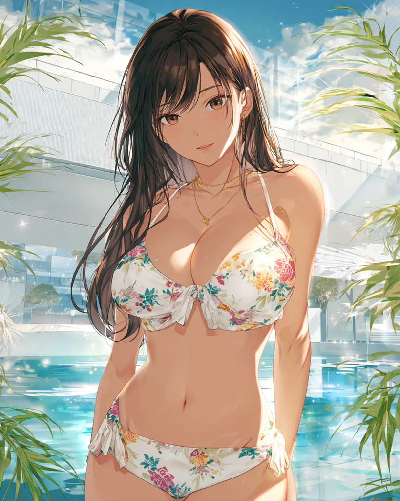 水着美女