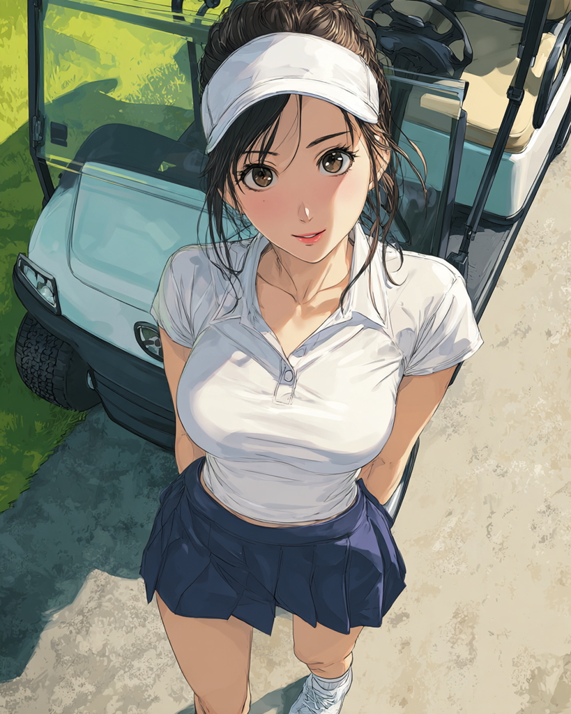 女性ゴルフ