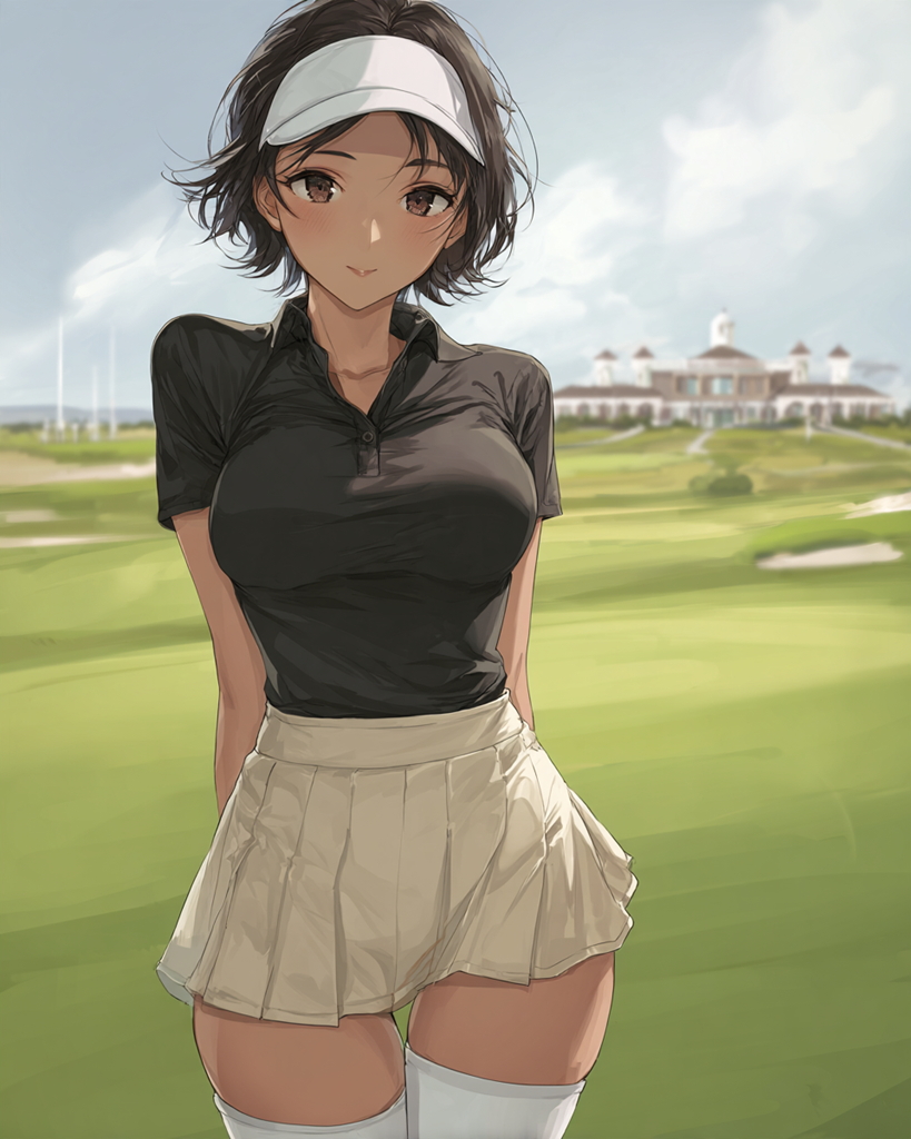 女性ゴルフ