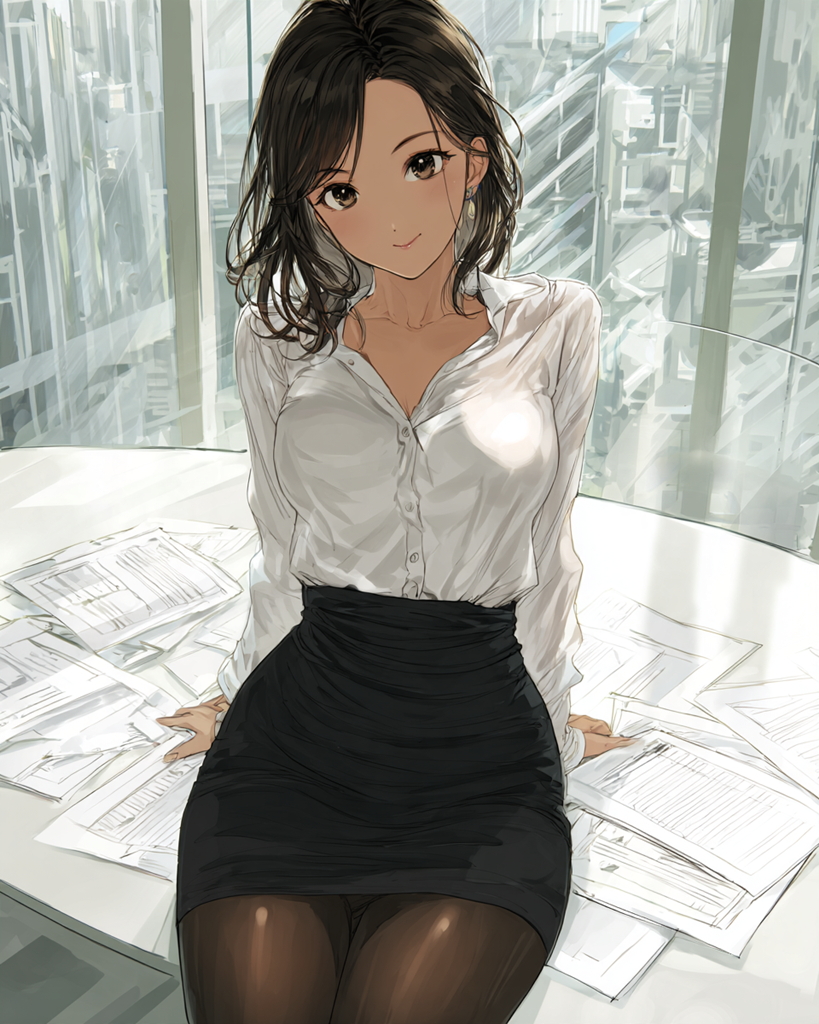 美人OL