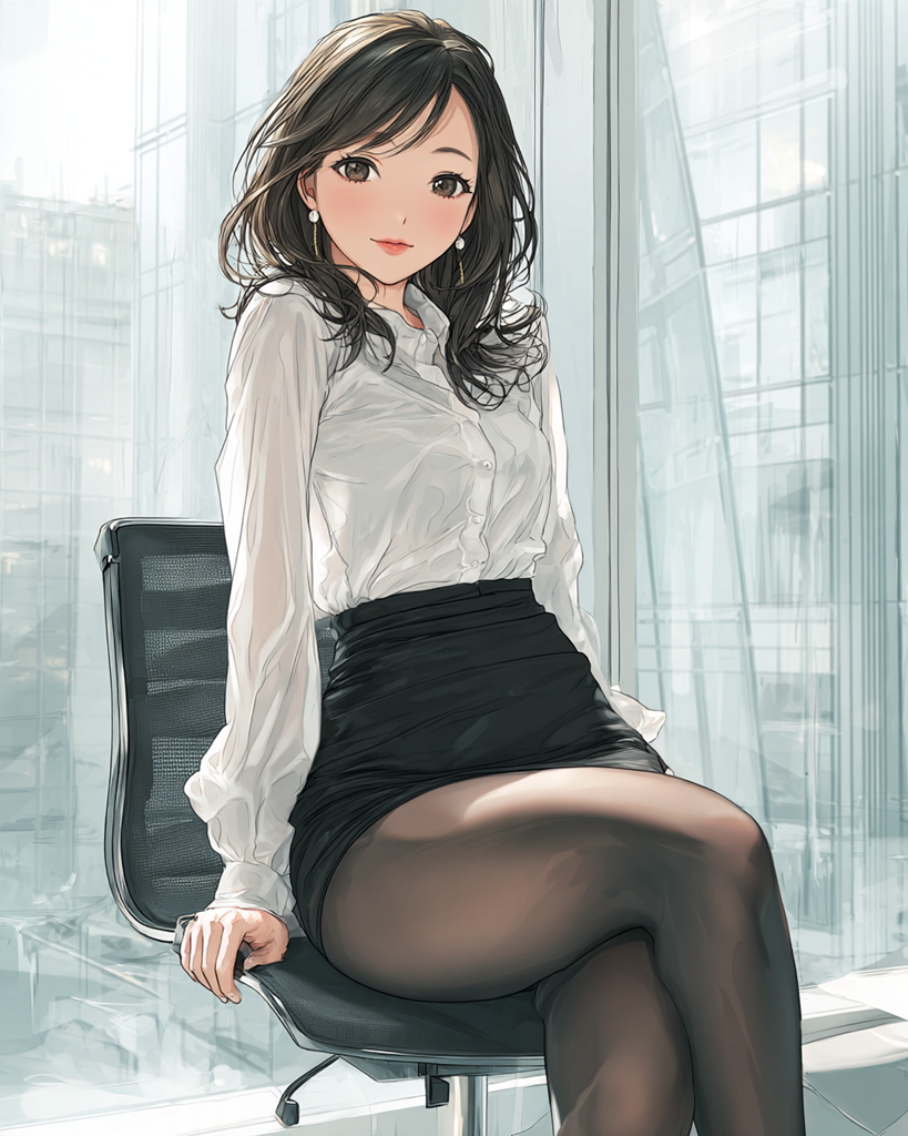 美人OL