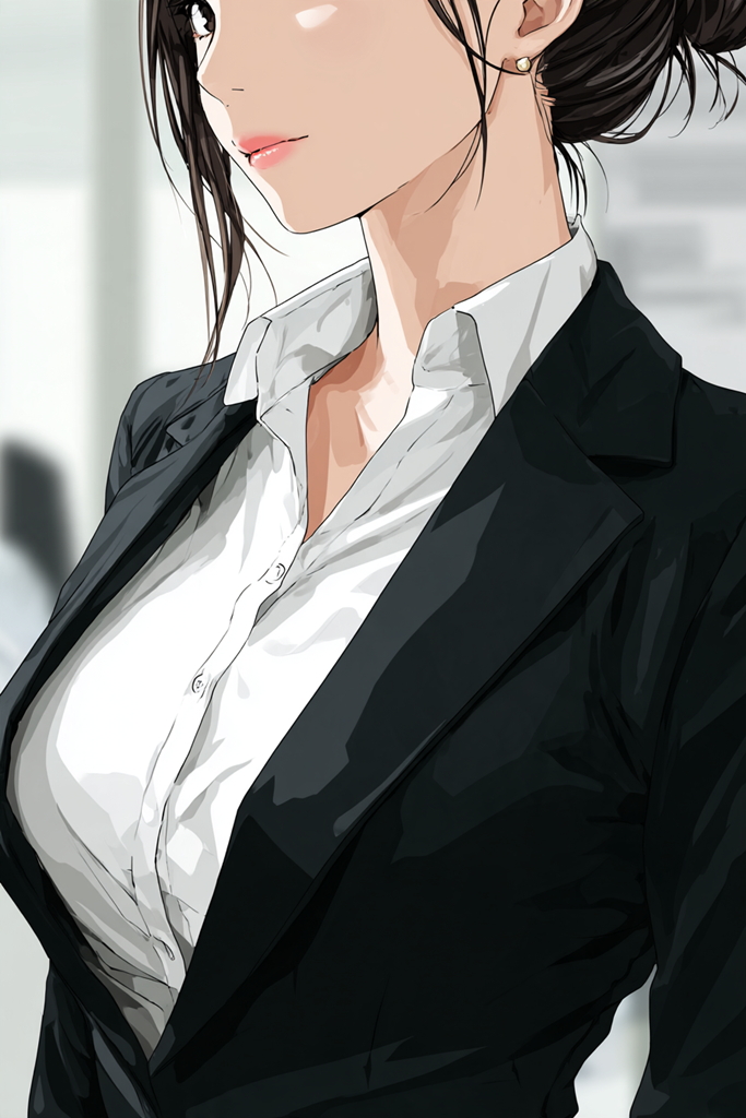 スーツ女性　OL