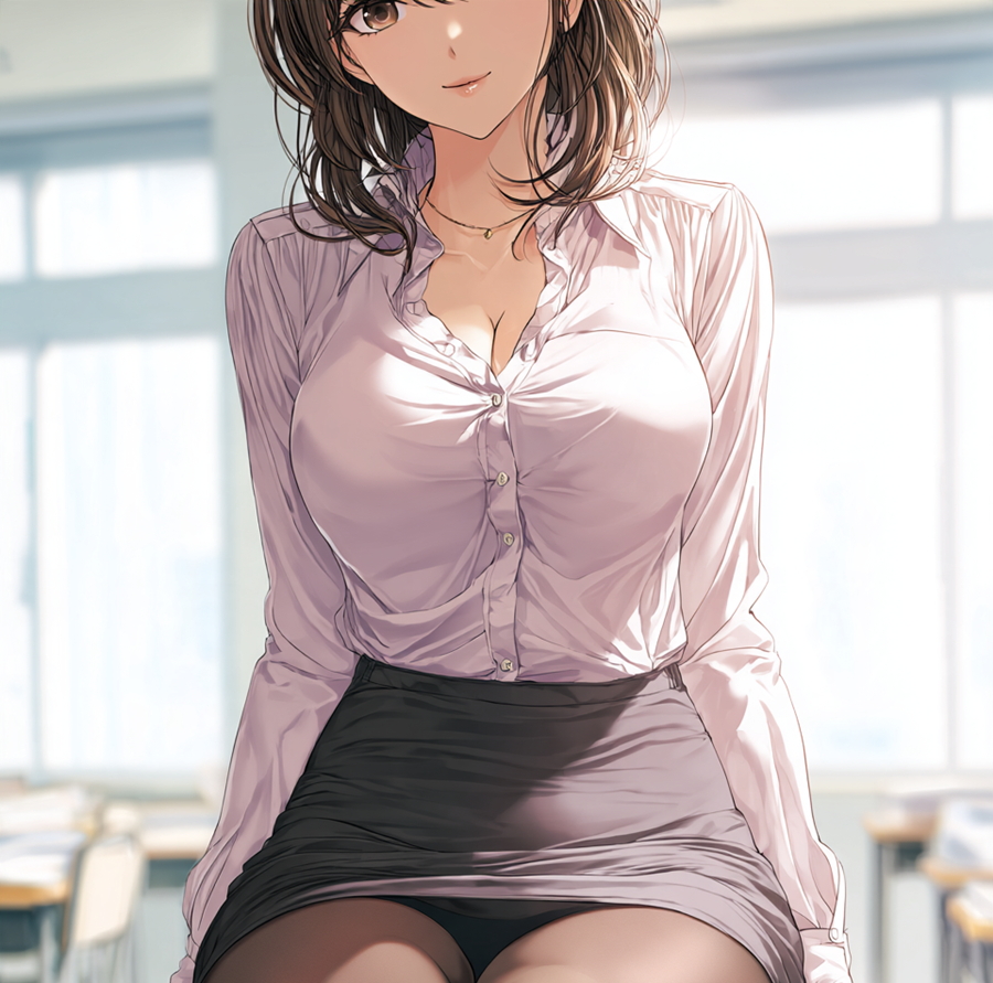 女教師