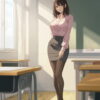 女教師