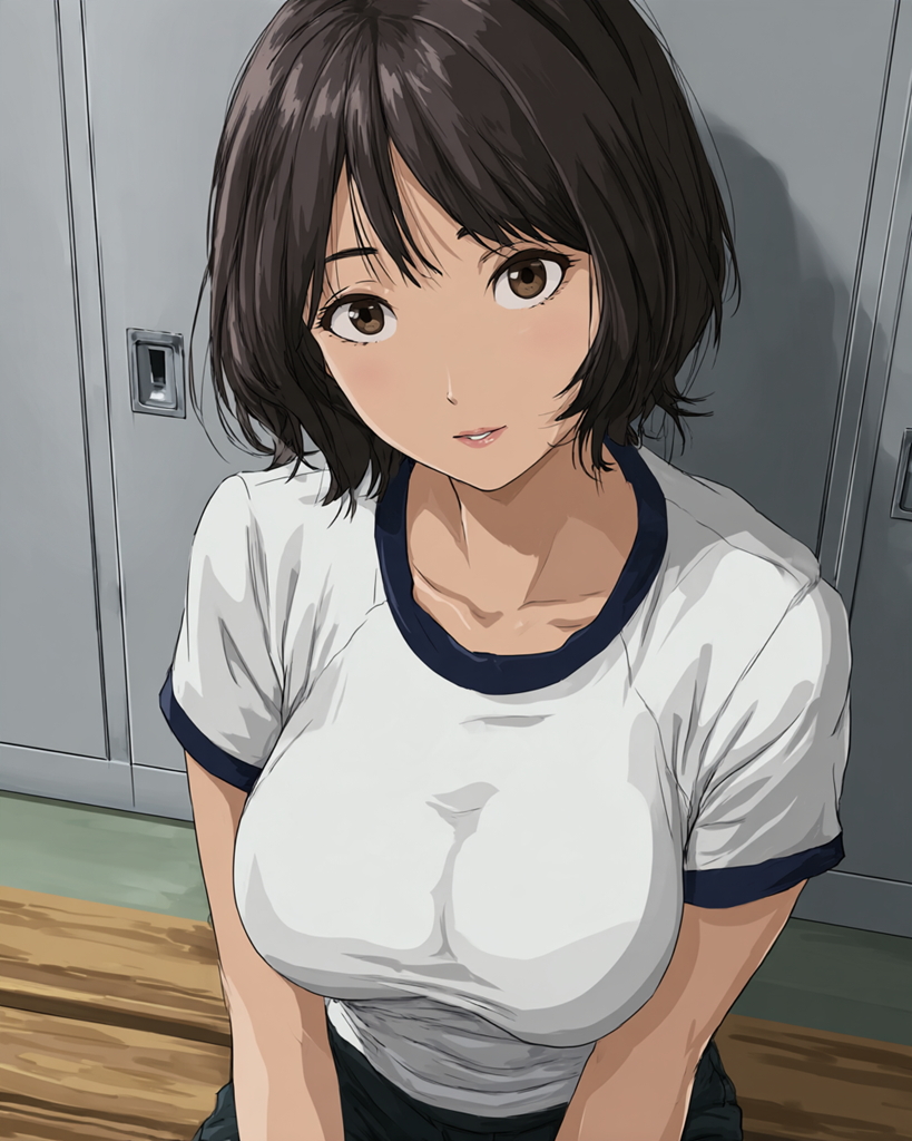 ブルマ女子