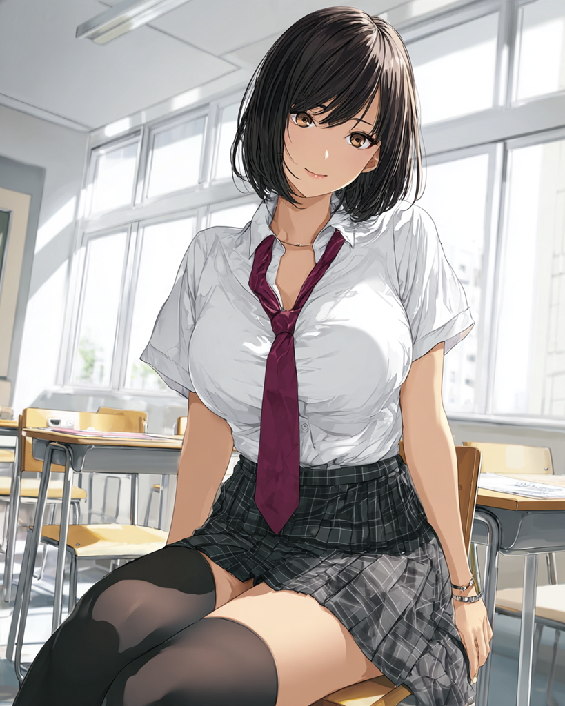 制服女子